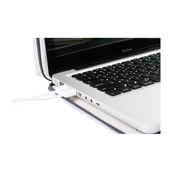 120869 Moshi 99MO010204 Moshi Codex for MacBook 13" sølv metallic dataveske